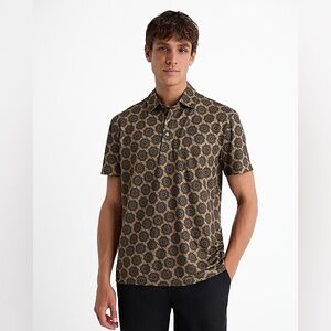 Express Geo Pique Everyday Performance Polo